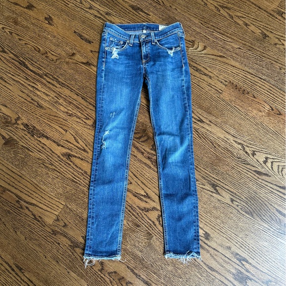 Rag and bone distressed skinny jeans - Picture 1 of 11